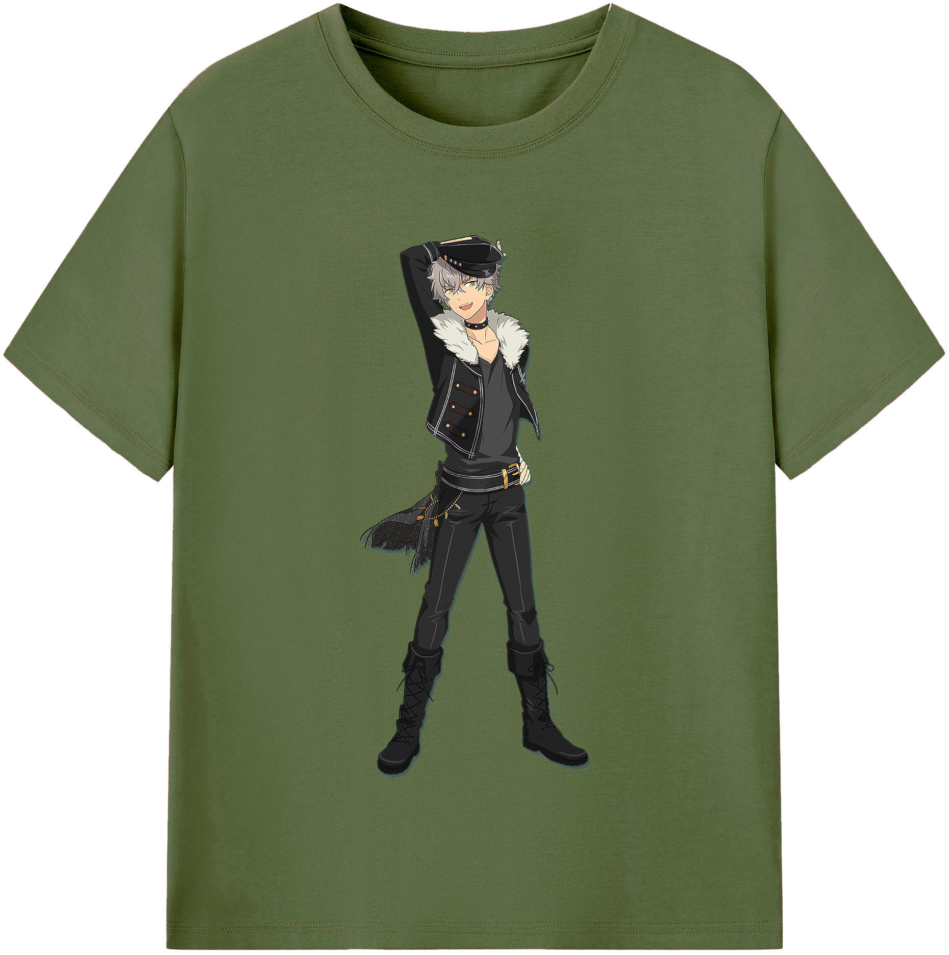 （画像用） あんさんぶるスターズ! Ensemble Stars 綿100％半袖Tシャツ（フロントプリント）
